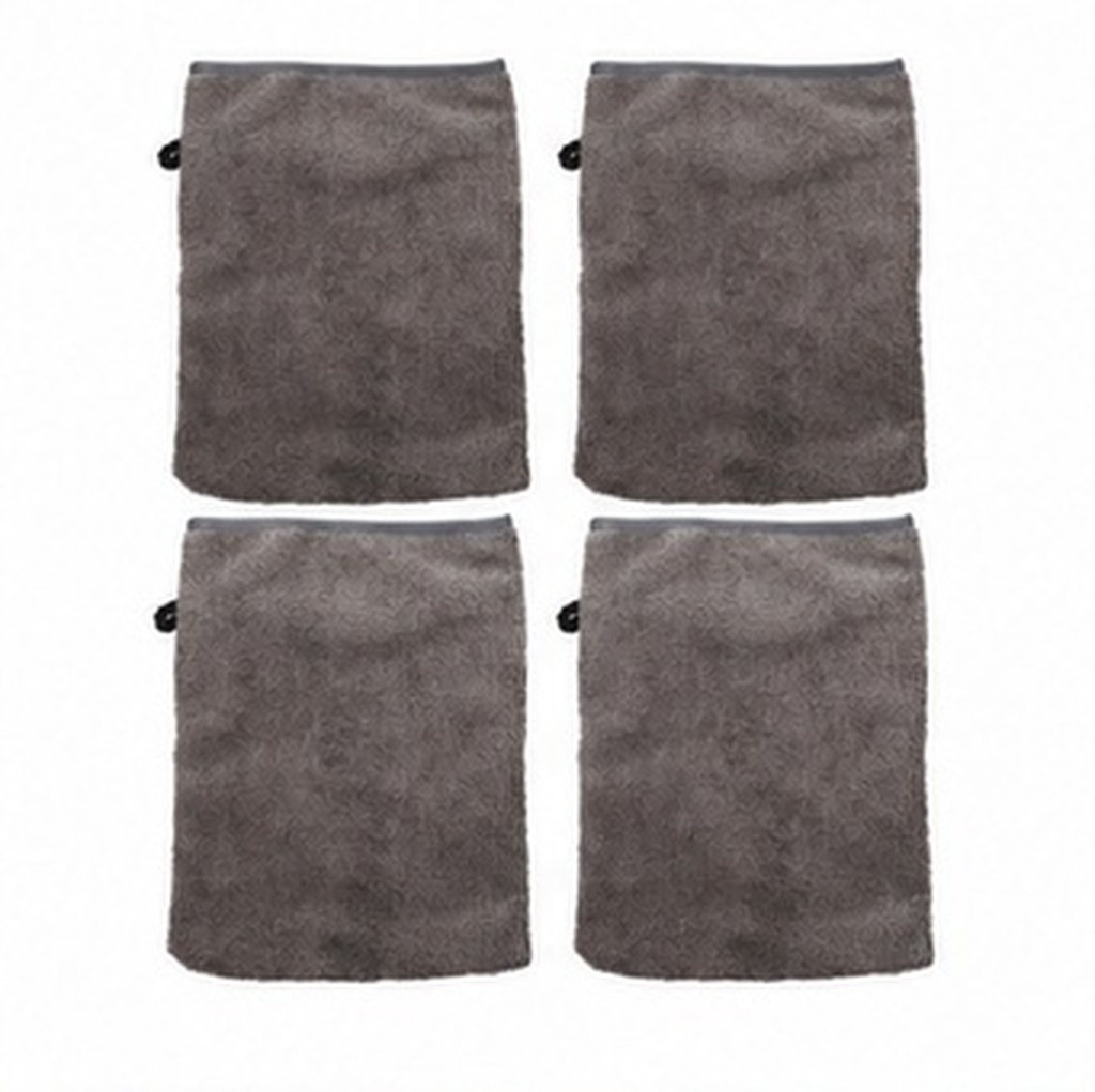Cleanser Face - 4Pcs Premium Household Face Mitts Quick