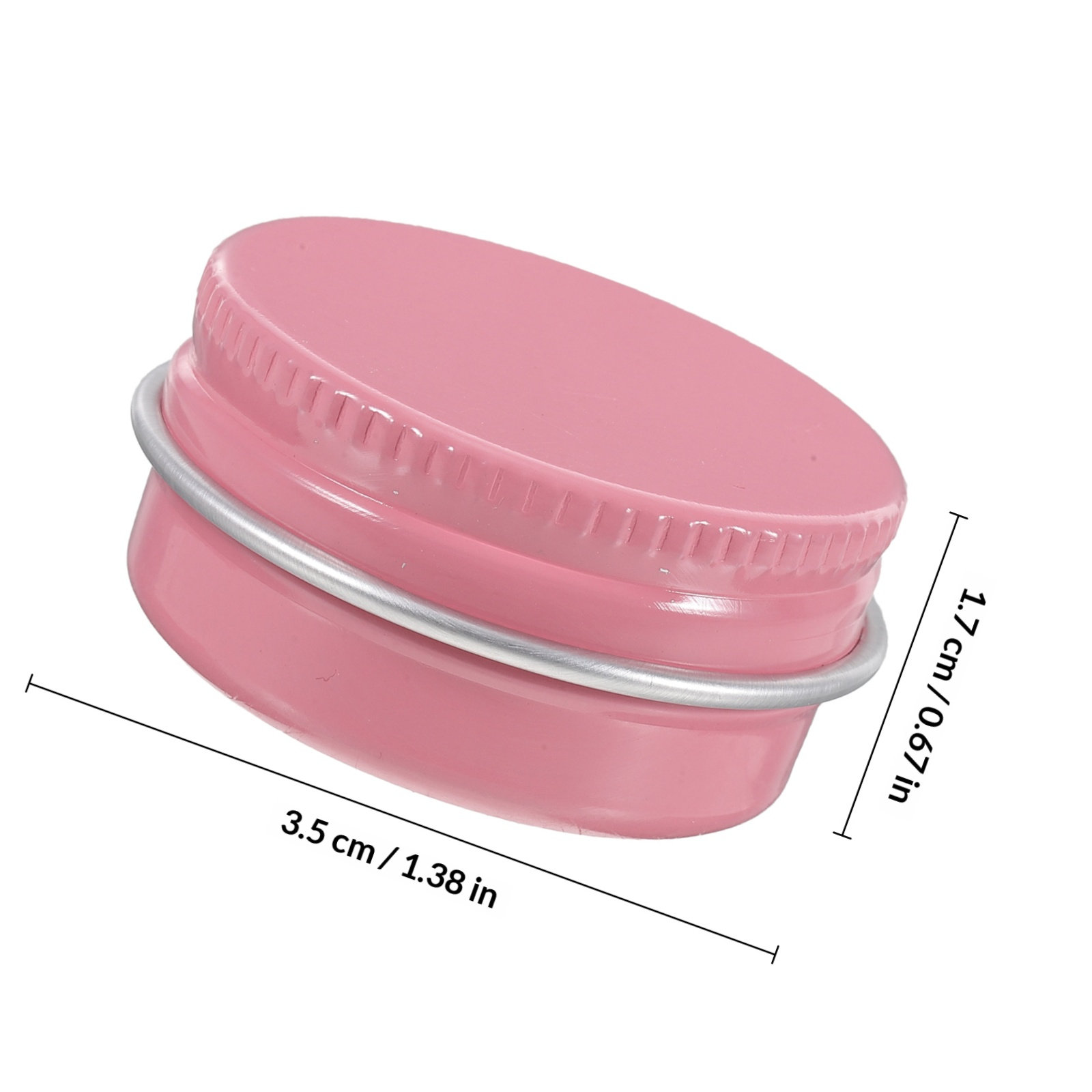 8Pcs Small Aluminum Round Tins - Lip Balm review and price