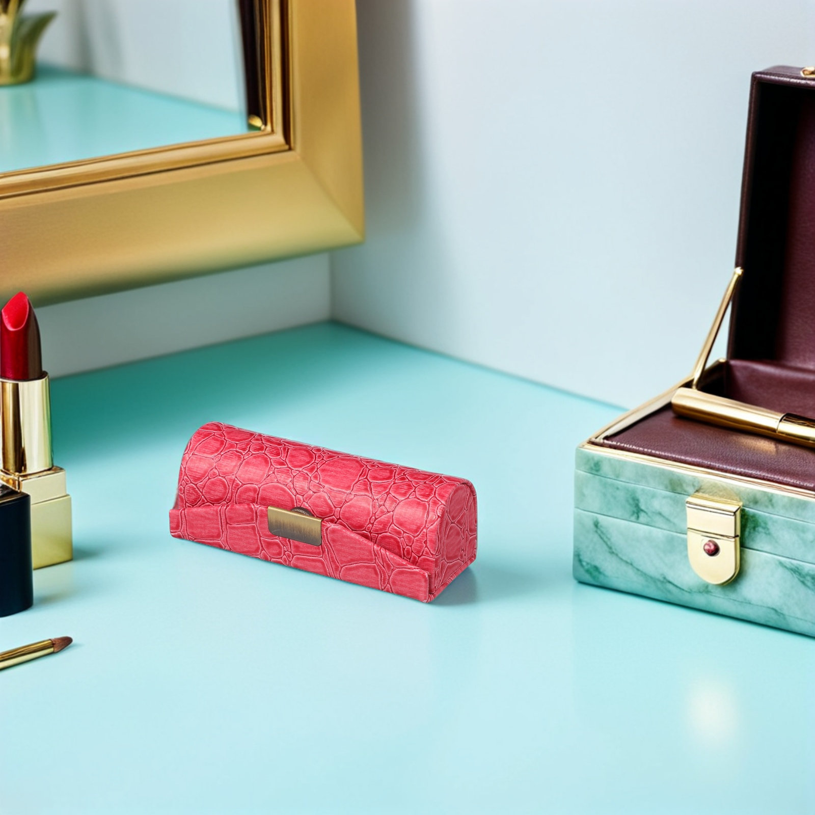 PU Lipstick Case Small Lipstic - Lip Balm review and price