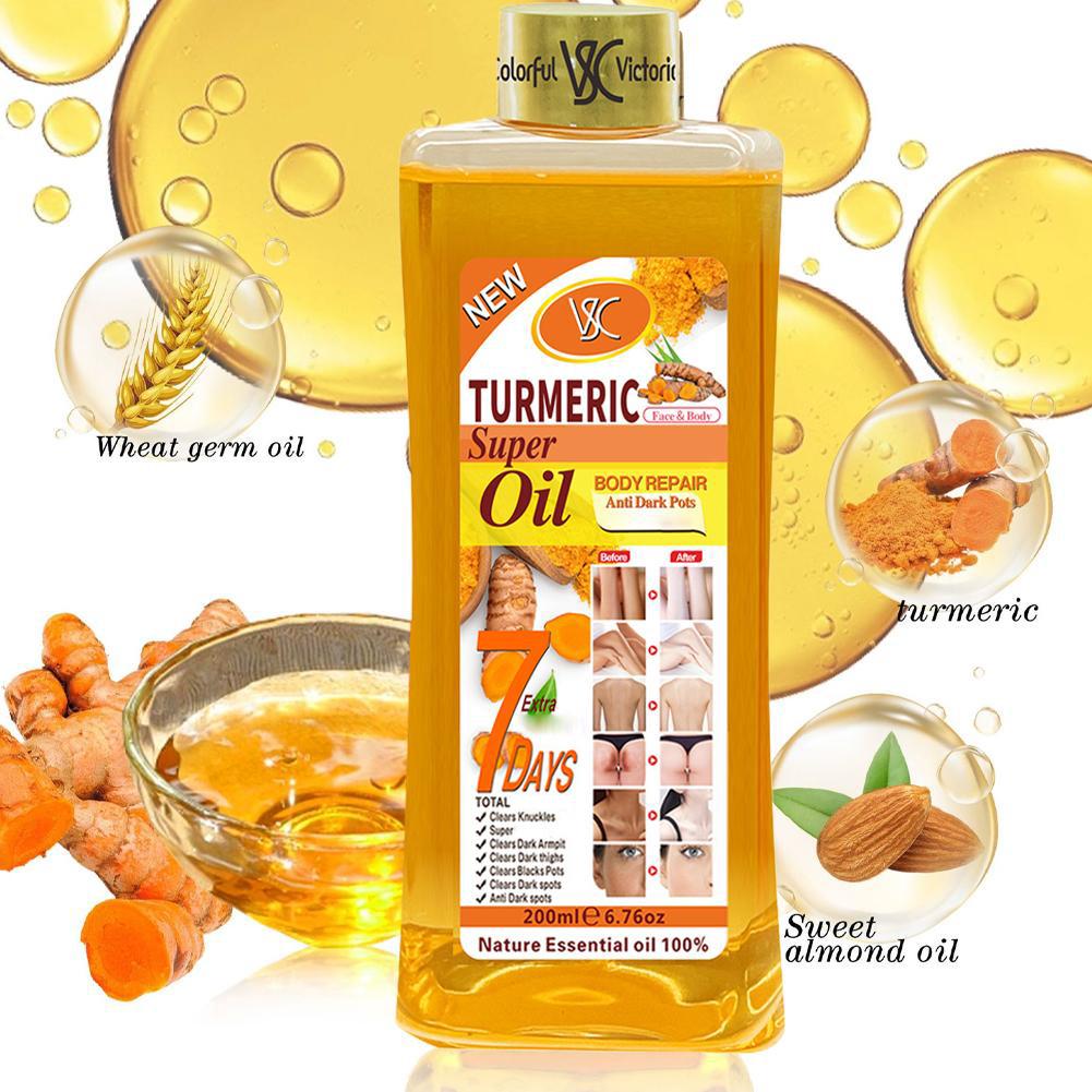 Body massage oil Turmeric Esse - Vitamin C Serum review and price