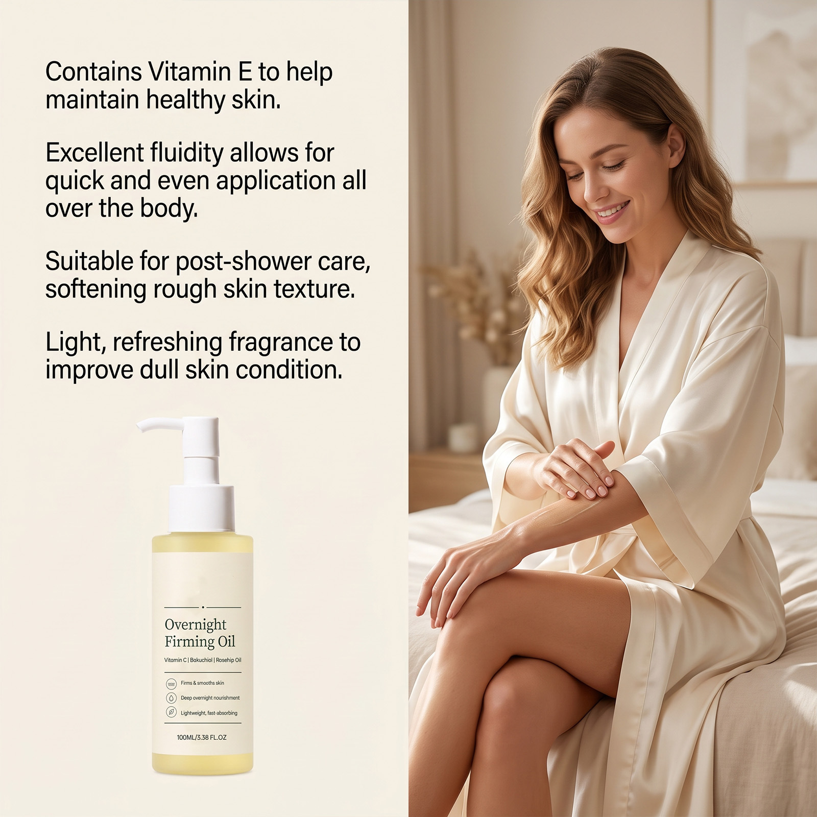 Facial Firming Oil 100ml Vitam - Face Oil Rosehip review and price