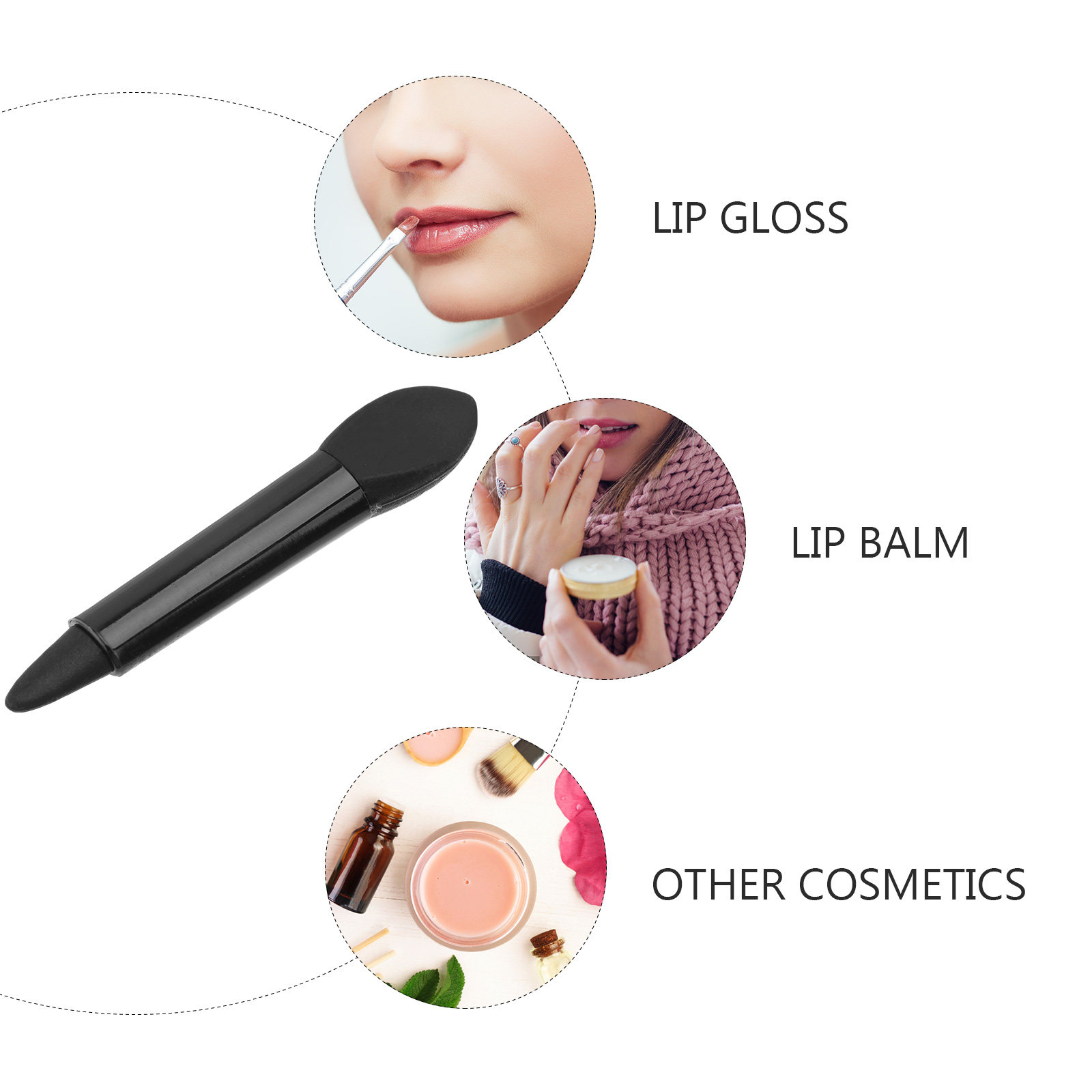 1Set Double-Ended Silicone Lip - Lip Balm review and price
