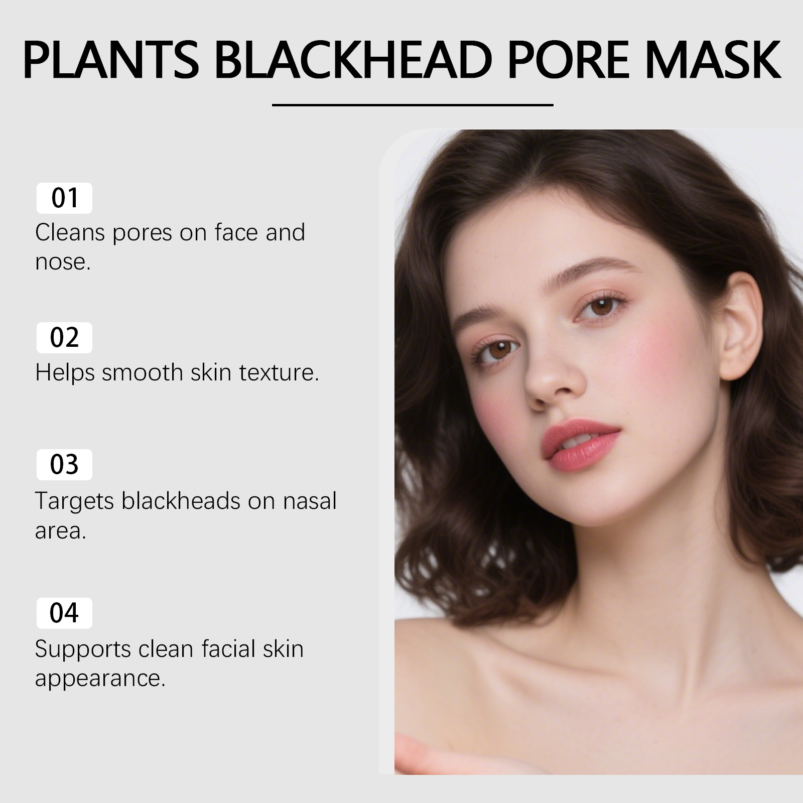 Bamboo Charcoal Blackhead Mask - Face Mask Skincare review and price