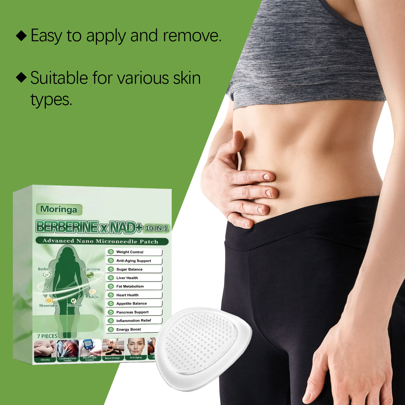 10 In 1 Overnight Microneedle  - Face Oil review and price